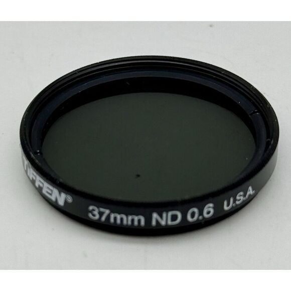 Tiffen 37mm ND 0.6 Filter 4X 2-Stop Exposure Reduction USA - Picture 1 of 3